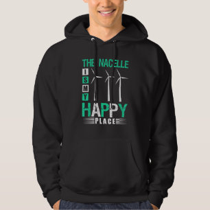 Windkraftanlage für erneuerbare Energien 2 Hoodie