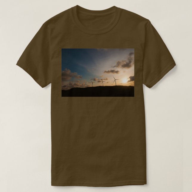 Windkraftanlagen 1 T-Shirt (Design vorne)