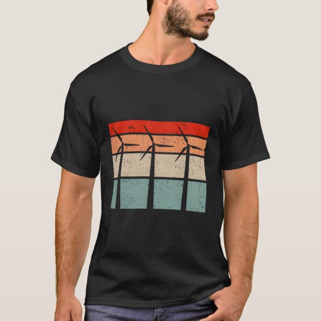 Windkrafttechniker T-Shirt (Vorderseite)