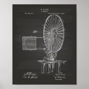 Windmill 1893 Patentenkabine Poster
