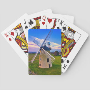 Windmill Blue Sky Spielkarten