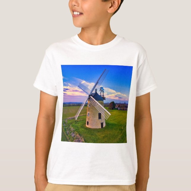 Windmill Blue Sky T-Shirt (Vorderseite)