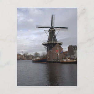 Windmill "De Adriaan", Haarlem Postkarte
