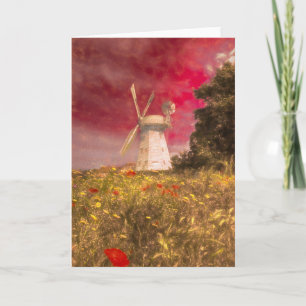 Windmill Dreams Art Vista Karte