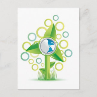 WindMill Earth Postkarte
