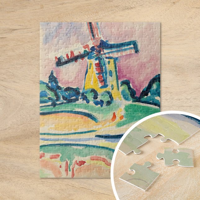 Windmill | Ernst Ludwig Kirchner Puzzle (Von Creator hochgeladen)