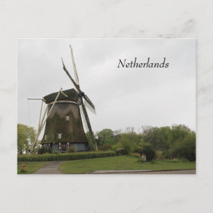 Windmill, Holland, Niederlande, Amsterdam, Niederl Postkarte