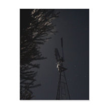 WINDMILL NIGHT SKY QUEENSLAND AUSTRALIEN