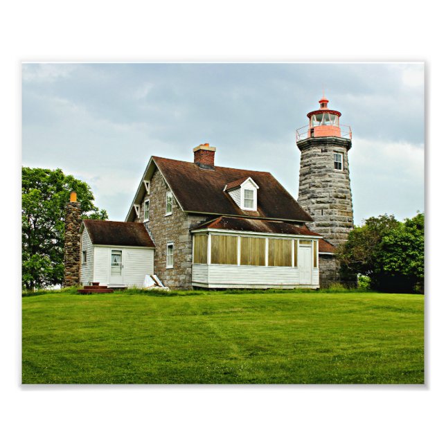 Windmill Point Lighthouse Lake Champlain VT Foto (Vorne)