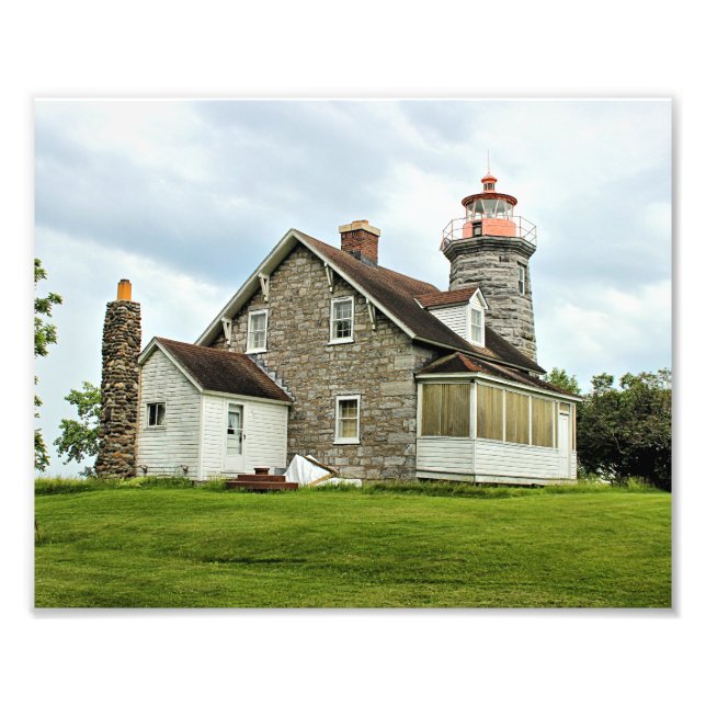 Windmill Point Lighthouse Lake Champlain VT Foto (Vorne)