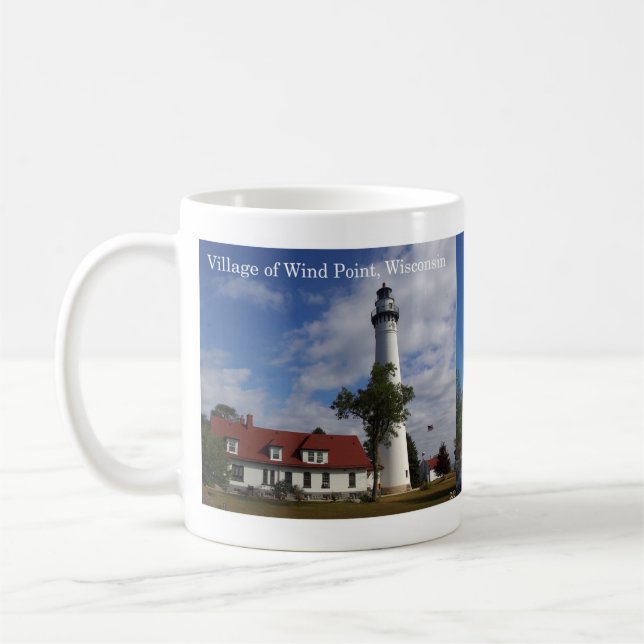 Windmill Point Lighthouse Tasse (Links)