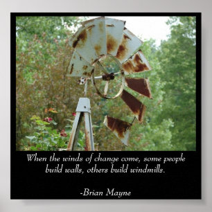 Windmill Portfolio Poster