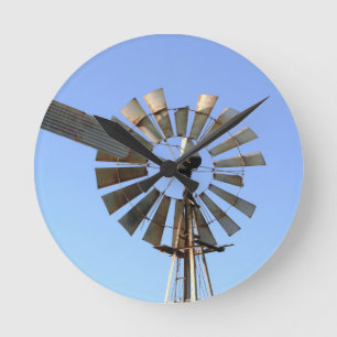 Windmill Runde Wanduhr