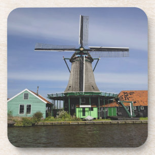 Windmill, Zaanse Schans, Holland, Niederlande 3 Getränkeuntersetzer