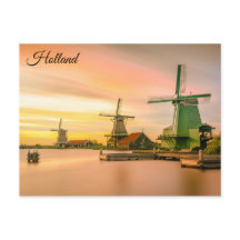 Windmills Holland Netherlands Travel Foto