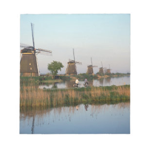Windmills, Kinderdijk, Niederlande Notizblock