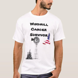 Windmühle Cancer Survivor Männer-T - Shirt