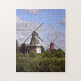 Windmühle Greetsiel Nordsee Nord Deutschland Jigs Puzzle