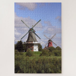 Windmühle Greetsiel Nordsee Norddeutschland Puzzle