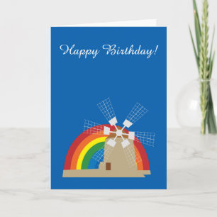 Windmühle im Regenbogengrund Karte