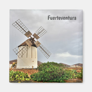 Windmühle in Fürteventura Magnet