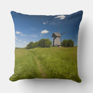 Windmühle in Mikhailovskoye Kissen