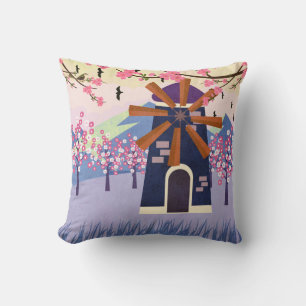 Windmühle Kissen