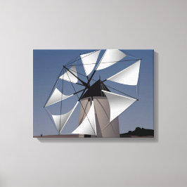 Windmühle Leinwanddruck