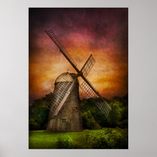Windmühle Poster