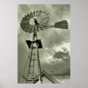 Windmühle Poster