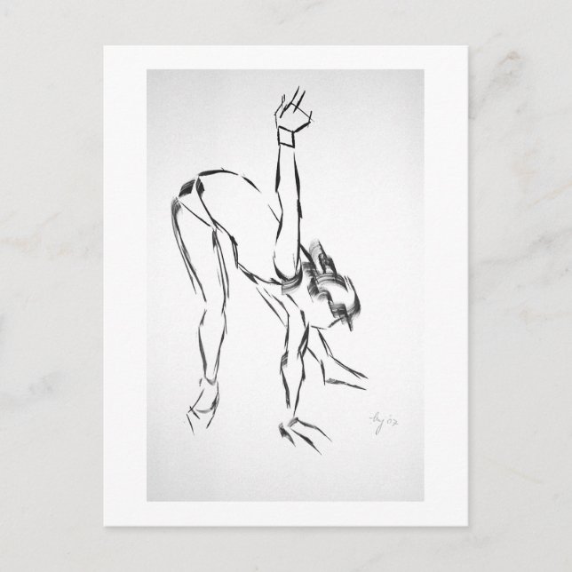 Windmühle Postkarte (Vorderseite)