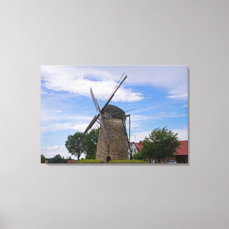Windmühle Todtenhausen - Wallholländer Leinwanddruck