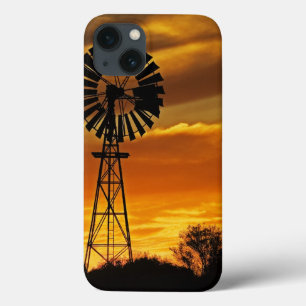 Windmühle und Sonnenuntergang, William Creek, Oodn Case-Mate iPhone Hülle