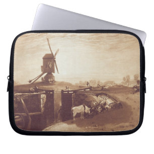 Windmühle und Verschluss Josephs Mallord William Laptopschutzhülle