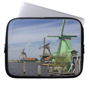 Windmühle, Zaanse Schans, Holland, Niederlande 2 Laptopschutzhülle