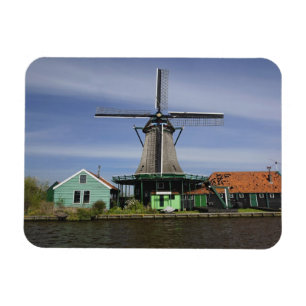 Windmühle, Zaanse Schans, Holland, Niederlande 3 Magnet