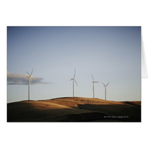 Windmühlen auf Hügel bei Sonnenuntergang 2