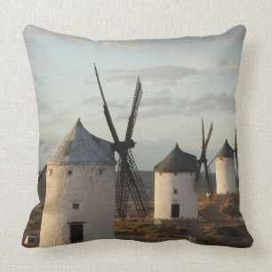 Windmühlen Consuegra, antike La Mancha Kissen