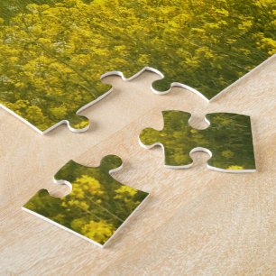 Windmühlen entlang des Kanals in Kinderdijk Puzzle