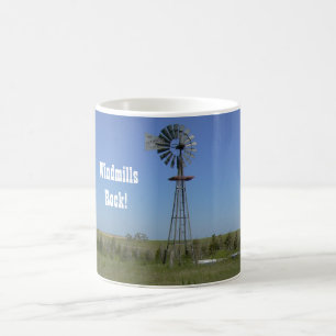 Windmühlen-Felsen! Kaffeetasse