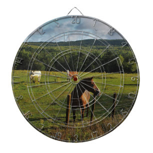 Windmühlen im Abstand Dartscheibe