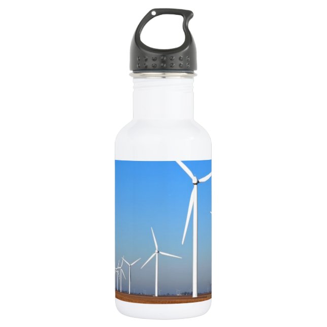 Windmühlen.JPG Edelstahlflasche (Vorderseite)