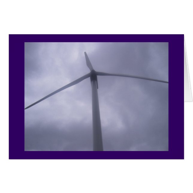 Windmühlen-Karte (Vorderseite (Horizontal))