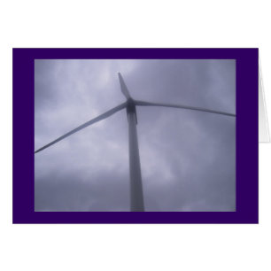 Windmühlen-leere Karte