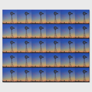 Windmühlen-Packpapier Geschenkpapier