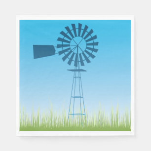 Windmühlen-Papierservietten Serviette
