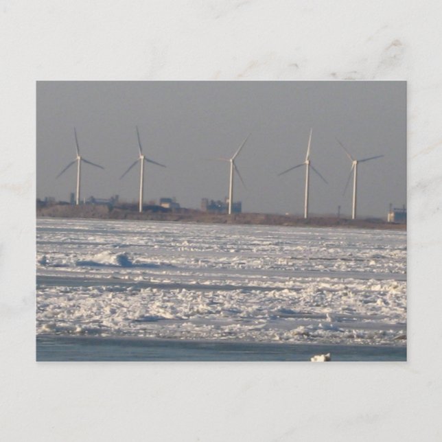 Windmühlen von Buffalo, NY Postkarte (Vorderseite)