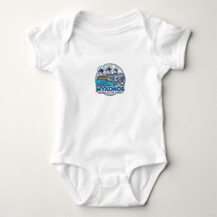Windmühlen von Mykonos & Little Venice Baby Strampler