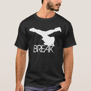 Windmühlenart weißer BRUCH T-Shirt