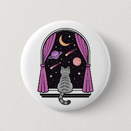 Window Cat Button